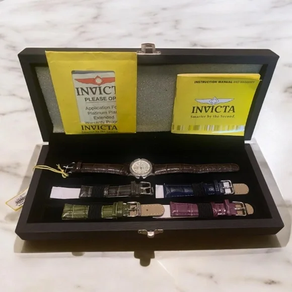 Invicta Lupah Heart Watch With Box - Picture 1 of 6